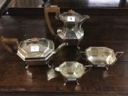 Silver 4 piece tea and coffee service