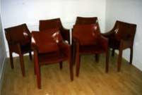 Brown Leather Chairs