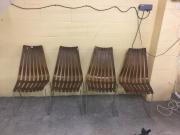 4 designer chairs
