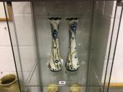 Pair of Moorcroft vases