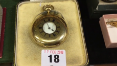 18ct gold pocketwatch